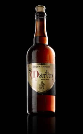 Garrafa grande da cerveja Saint Martin Blond