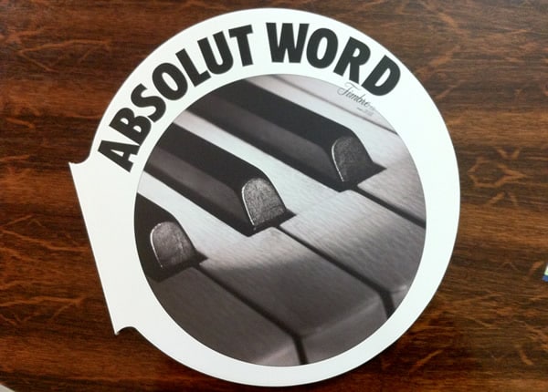 Capa da Absolut Word Audição