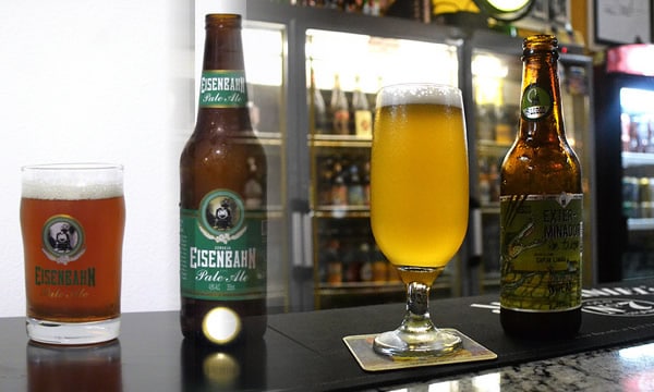 Cerveja Exterminador de Trigo e Eisenbahn Pale Ale