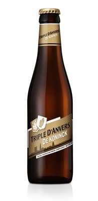 Garrafa da cerveja de Koninck Triple