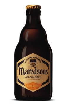 Garrafa da cerveja de Maredsous Blonde