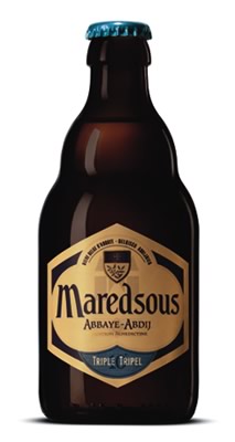 Garrafa da cerveja de Maredsous Triple