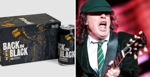 Cerveja da banda ACDC