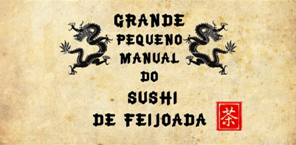 Manual de sushi de feijoada