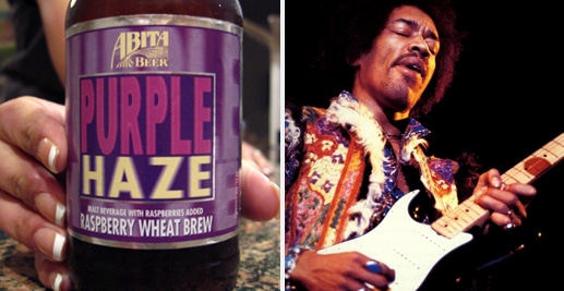 Cerveja da banda Jimi Hendrix