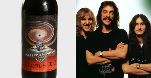 Cerveja da banda Rush