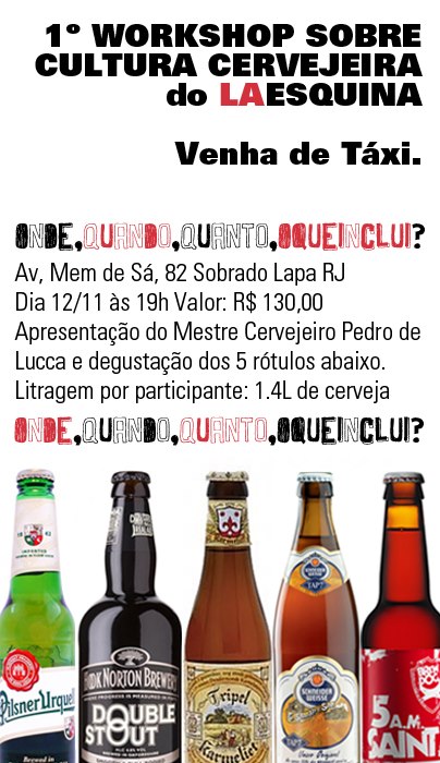 Workshop cervejeiro