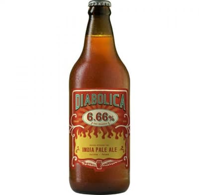 Garrafa da cerveja Diabolica