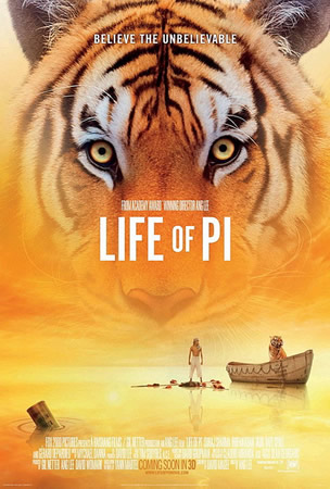 Capa do filme Life of Pi