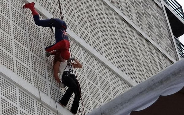 Homem aranha no carnaval de Olinda