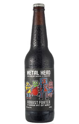 Garrafa da cerveja Metal Head