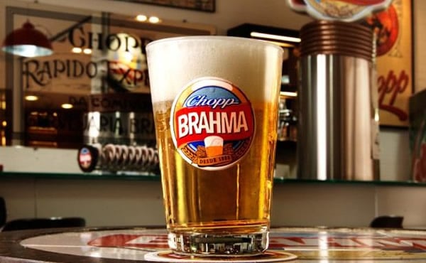 Caldereta de chopp da Brahma