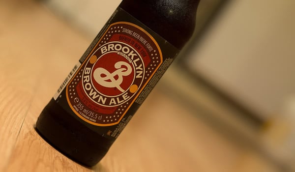 Garrafa da cerveja Brooklyn Brown Ale