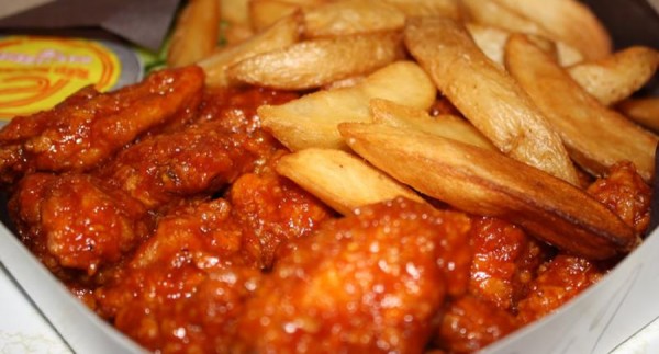 Wings Ribs com batatas