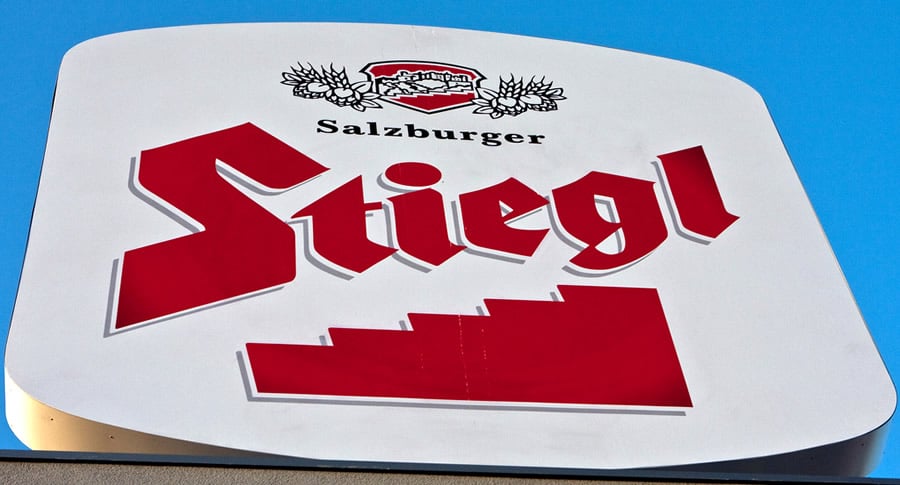 Placa da cerveja Stiegl