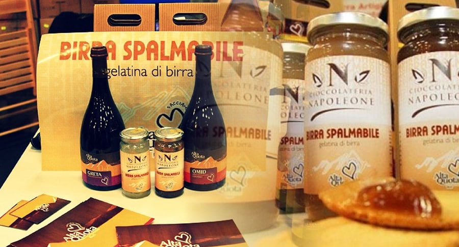 Pasta de cerveja sólida Birra Spalmabile