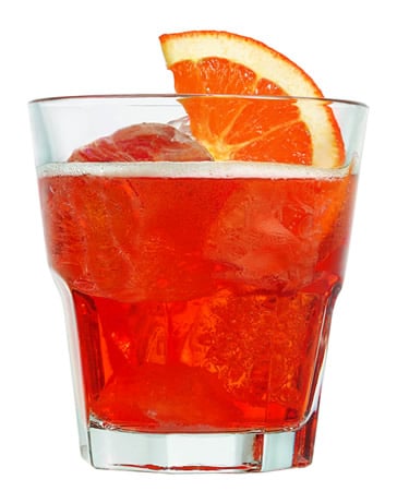 Drink Aperol Spritz no Rock Glass