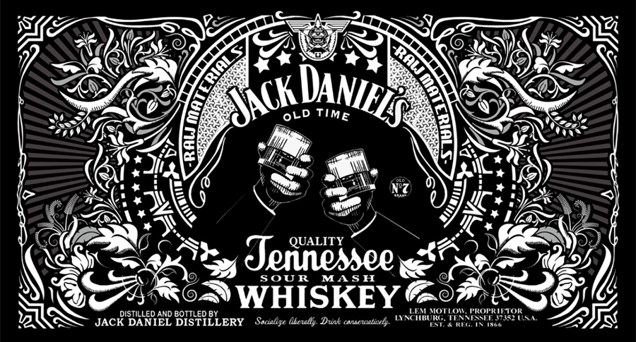 Capa do Jack Daniel's e Rock N Roll