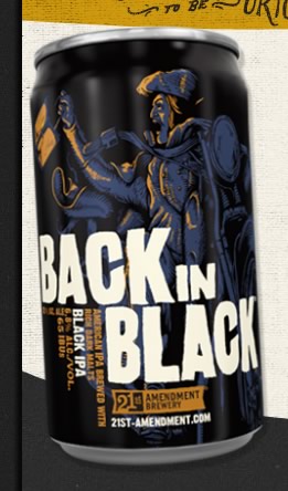 Cerveja Back in Black IPA