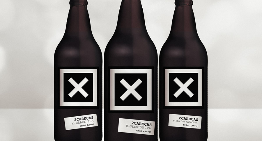 Rótulos da Cervejaria 2cabecas unbranded