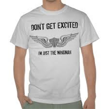 Camiseta de um wingman