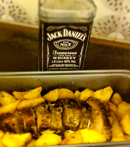 Arrosto a Jack Daniels