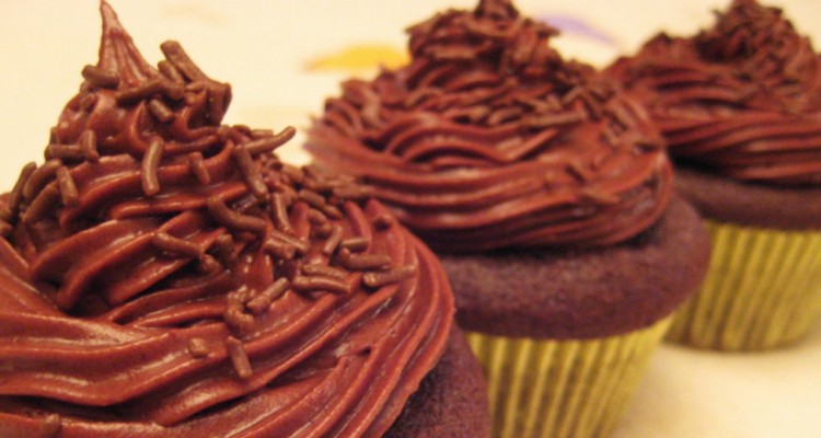 Thumb do artigo Cupcake de Chocolate com Brigadeiro de Nutella ao Rum