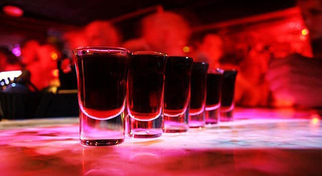 Shots de drinks