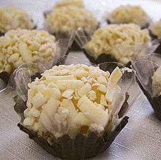 Brigadeiro de champagne