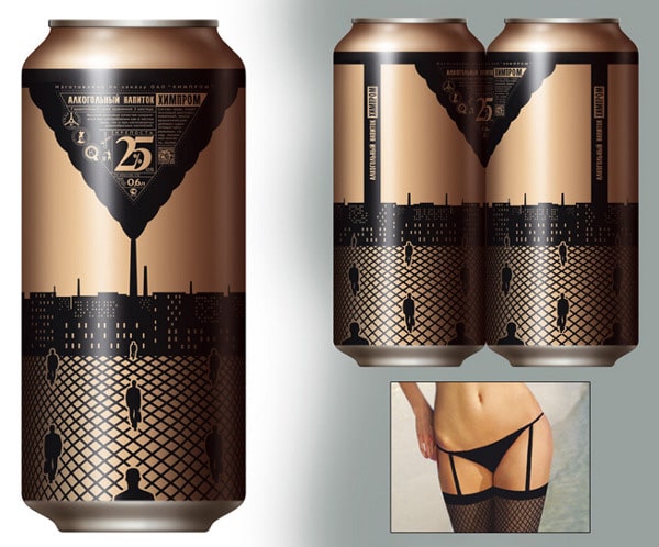 Latas da Lingerie Beer