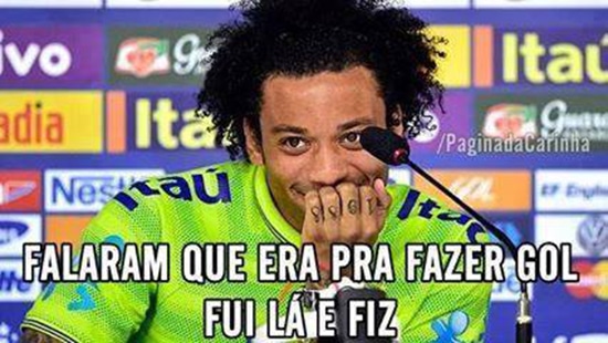 Meme jogador Marcelo