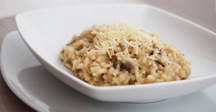 Prato de Risotto ao funghi