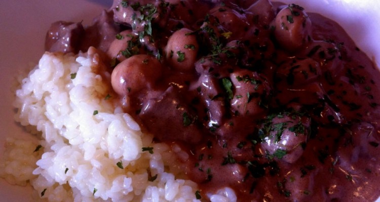 Thumb do artigo Strogonoff de carne com vinho tinto