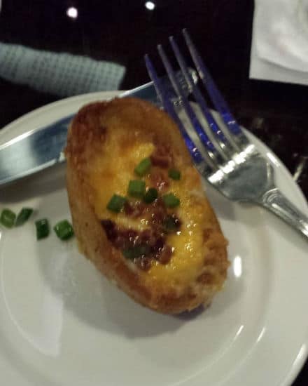 Potato Skins do Hard Rock Cafe Curitiba