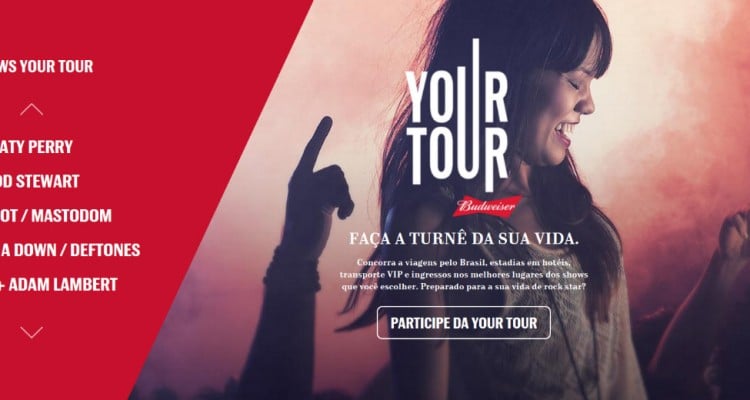 Thumb do artigo Tour de shows pelo Brasil com Budweiser