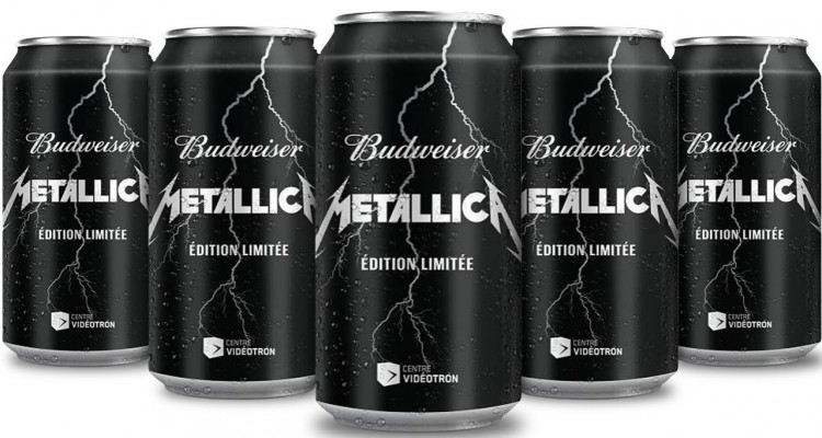 Thumb do artigo Bud lança latinha em homenagem ao Metallica