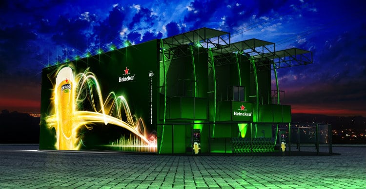 Tirolesa Heineken no Rock in Rio 2015