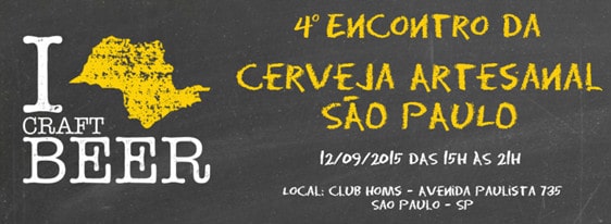 banner do 4º Encontro da Cerveja Artesanal São Paulo