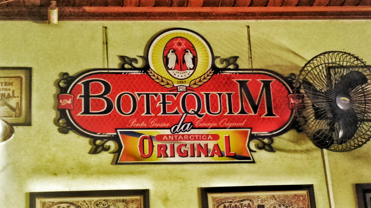 Placa do Botequim Original