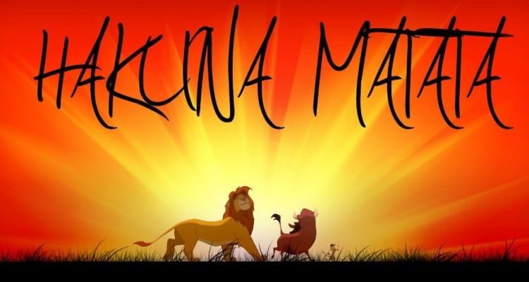 Hakuna matata the-lion