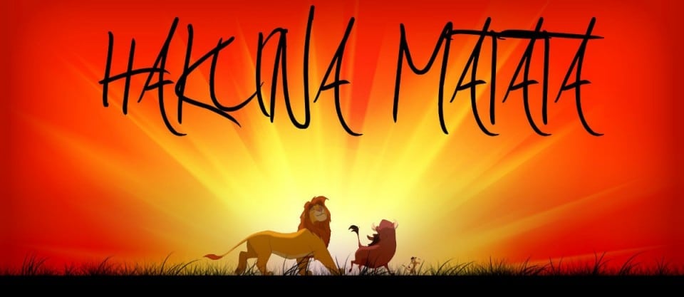 Hakuna matata the-lion