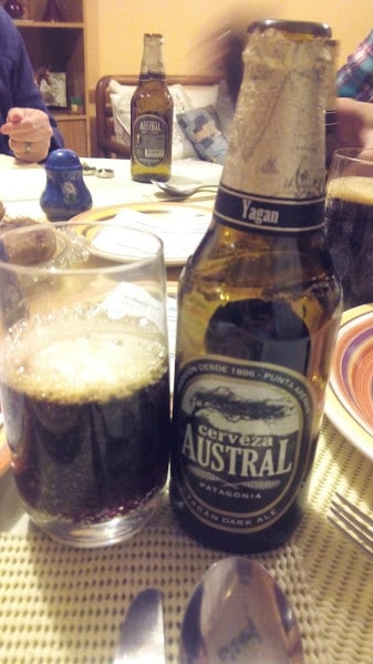 Cerveja produzida na Patagônia Chilena. Vale experimentar, mas nao crie muitas expectativas. Parece coca.