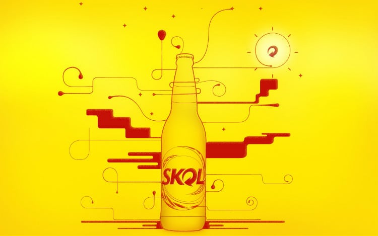 cerveja de boteco Skol