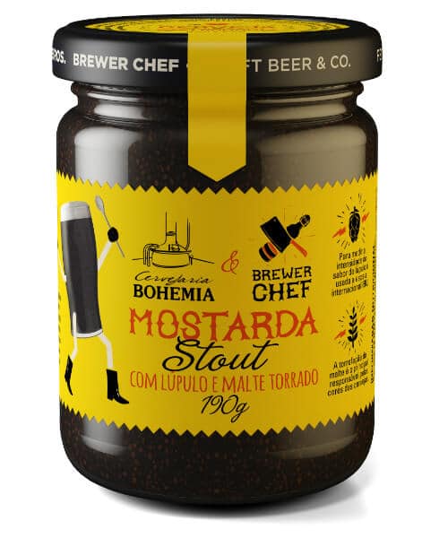 mostardas cervejeiras stout