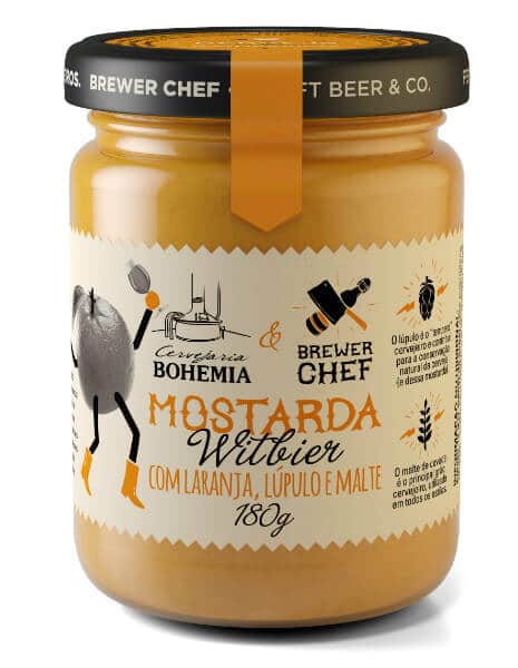 mostardas cervejeiras witbier