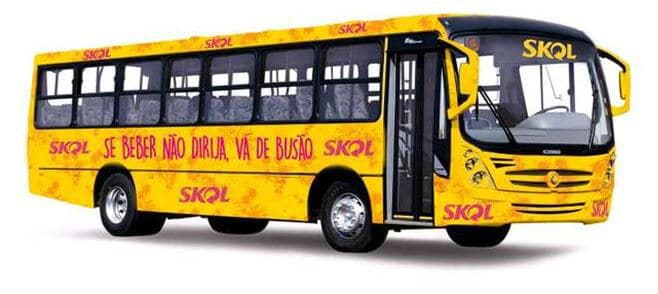 Skol oferece ônibus no Carnaval de BH