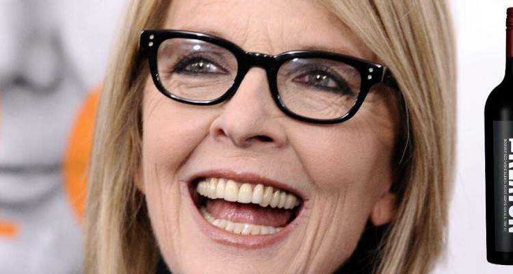 Thumb do artigo Diane Keaton lançou seu próprio vinho
