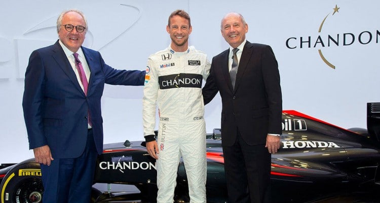 Thumb do artigo Chandon e McLaren: glamour na Fórmula 1