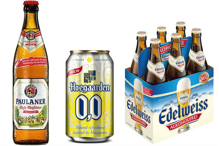 Cervejas sem álcool