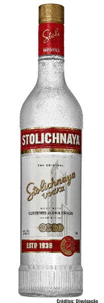 garrafa Stolichnaya Premium